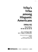 Who's who Among Hispanic Americans by: Amy L Unterburger ISBN10: 0810385503