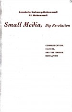 Small Media, Big Revolution by: Annabelle Sreberny ISBN10: 0816622167