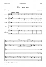 John Joubert: There Is No Rose Of Such Virtue (SATB) by: Jean Joubert ISBN10: 1783233737